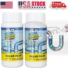 2X Wild Tornado Powerful Sink & Drain Cleaner High Efficiency Clog Remover Clean picture