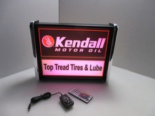 Kendall Motor Oil LED Display lighted sign lightbox Wall hanging Light picture