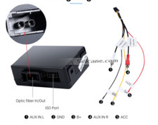 Optical Fiber Decoder Most Box for Car Stereo Radio for Mercedes Benz ML/GL/R... picture