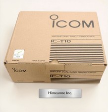 Icom IC-T10 5W Dual Band 144/430MHz FM Amateur Radio Handheld Transceiver Black picture