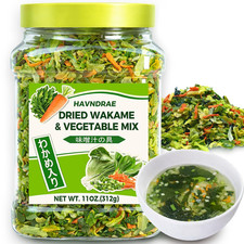 11Oz Dried Wakame Seaweed & Vegetable Mix for Miso Soup and Ramen picture