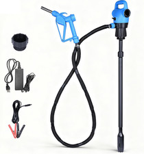 Electric Drum Barrel Pump, 110V-240V AC/ 12V DC Power, 55 Gallon Electric Transf picture