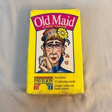 Vintage Pavilion Old Maid Card Game 1992 Toys R Us Item 3229 33 Cards picture