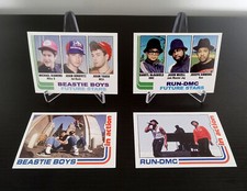 Vintage Rappers 4-Card Set: Custom-Designed Art Cards | Beastie Boys Run-DMC picture