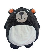 Pillowfort Forest Bear Plush Black 14