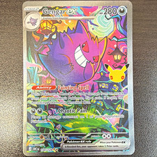 Pokemon TCG Gengar ex 154/128 30th Anniversary-just pulled. picture