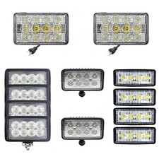12pcs LED Work Lights Kit For John Deere 7200 7400 7600 7210 7410 7610 7710 7810 picture