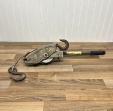 Lug-All 1000 lbs Cable Lever Hoist Come Along 1/2 Ton Winch LugAll picture