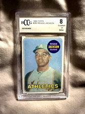 1969 TOPPS #260 REGGIE JACKSON  OAKLAND ATHLETICS TEAM picture