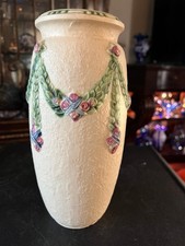 Roseville 10.5” Antique La Rose Vase picture