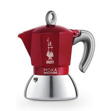Bialetti Moka Induction Pot, Suitable for all Types of Hobs, 2 Cups, Red picture