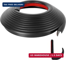 Ameri PVC Plastic Rain Gutter for Cars, Vans, and RVs, Easy to Install Flexible picture