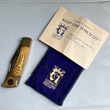 Vintage 1986 Statue of Liberty Centennial Commemorative Pocket Knife picture