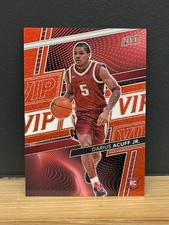 2026 Panini National VIP Gold Pack DARIUS ACUFF JR RED ICE PRIZM /99 Rookie RC picture