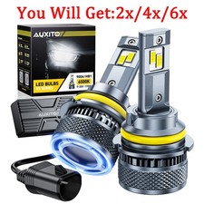 AUXITO 9004 LED Headlight 7035CSP Conversion Kit High Low Beam Bulb White 2-6X picture