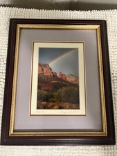 This is a vintage, hand-signed landscape photograph by southwest artist Margaret picture