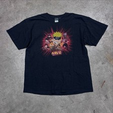 Vintage Y2K 2002 Naruto T Shirt Rare Shonen Jump Anime Manga XL picture