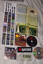 Bayside LOT Promos Fold Out Poster Sticker Bonus Dvd Cds L@@K A Lot More FS picture