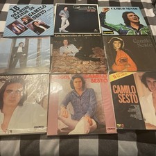 CAMILO SESTO RECORD LOT EX/EX (9 TOTAL) EXITOS DE AMOR picture