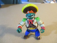 Vintage 1992 Playmates Teenage Mutant Ninja Turtles  BANDITO BASHIN MIKE  Nice picture