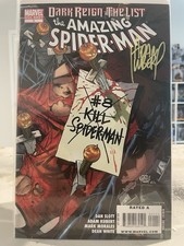 The Amazing Spider Man #1 Signed By Adam Kubert NM picture