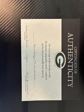 Aaron Rodgers Practice Used Hand Signed Football picture