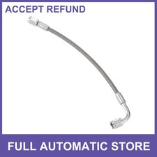 ONE AN3 Braided Steel Turbo Oil Feed Line Hose End 9