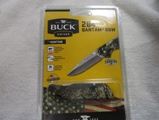 NEW UN-OPENED   BUCK USA Forest Camo 284 Folding Pocket Knife Camping  Fishing picture
