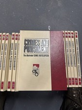 Crimes and Punishment The Illustrated Crime Encyclopedia Complete Set Vol 1-28 picture