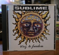 sublime FIRST PRESS 40oz. to freedom CD No Barcode SKUNK 01% OG EXTREMELY RARE picture