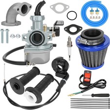 PZ22 22mm Carburetor Carb Throttle Cable Grip Kit For SSR DB24 110cc 125cc ATV picture