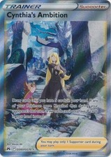 Cynthia's Ambition GG60/GG70 Ultra Rare Crown Zenith Pokemon TCG picture