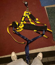 SALA Baseline Self Retracting Lifeline Safety Harness, Size 3xl, 7ft picture