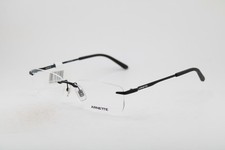 NEW ARNETTE AN 6150-737 BLACK GUNMETAL AUTHENTIC EYEGLASSES 58-16 picture