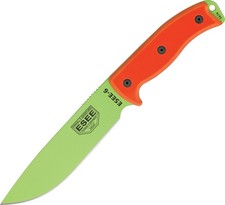 ESEE Model 6 Plain Edge Fixed Blade Knife Orange picture