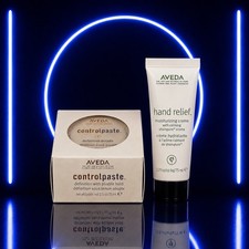 Aveda Control Paste 2.5 oz 75 ml Pliable Hold Styling Paste + Hand Relief Gift picture