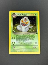 Wizards Pokémon TCG Dark Arbok 2/82 Team Rocket Holo Rare Unlimited English picture