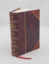 The Critical review or Annals of literature V. 57 1783 [Leather Bound] picture