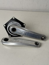Rare Custom SRM Shimano DXR 180mm Power Meter Crankset BMX Racing Olympic 16.8 picture