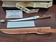 Schrade Uncle Henry 167 UH Fillet Knife. USA. Never Used, Original Box. 167UH picture
