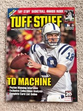 TUFF STUFF 2004 NOVEMBER  PEYTON MANNING  ISSUE MAGAZINE PRICE GUIDE picture