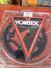 Vortex Steel Rear Sprocket 530 44 Tooth Black 527S-44 picture