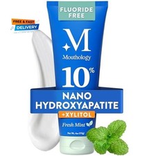 Mouthology 10% Nano Hydroxyapatite Toothpaste (Fluoride Free), Whitening*, picture