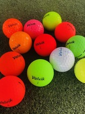 24 Exellent 5A/4A Volvik Golf Balls -Assorted Colors and Model  picture