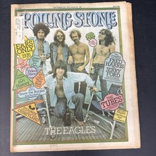 Rolling Stone #196 1975 The Eagles Don Henley Glenn Frey Vintage Magazine picture