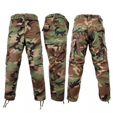USGI M81 Woodland BDU Pants Medium Regular Military Surplus Camo Trousers picture