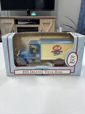 IGA Grocery Ertl 1925 Bank Die-Cast Metal 1/30 Scale NIB IGA Advertising picture