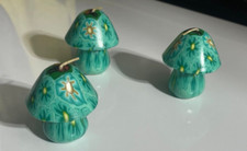 Vintage Psychedelic Teal Mushroom 2.5