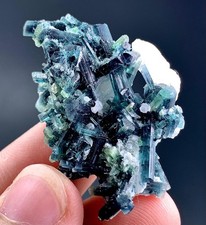47 Carat Indicolite Tourmaline Crystal Specimen From Afghanistan  picture