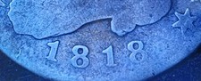 1818/5 Capped Bust Quarter, Browning-1/3 picture
